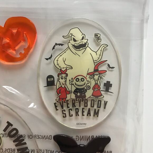3/$20 Disney Nightmare Before Christmas New Halloween Decorative Gel Clings - Picture 5 of 6